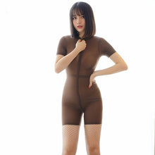 Load image into Gallery viewer, Shapewear Sexy Women Zipper Open Crotch Bust High Cut Bodysuit