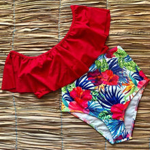 Load image into Gallery viewer, Padded Swimwear 2019 New Sexy High Waist Bikini Swimwear Women Swimsuit