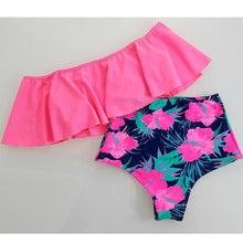 Load image into Gallery viewer, Padded Swimwear 2019 New Sexy High Waist Bikini Swimwear Women Swimsuit