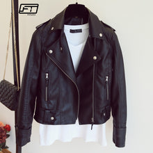 Load image into Gallery viewer, Leather Jackets 2019 New Design Spring Autumn