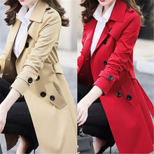 Load image into Gallery viewer, Winter/Spring Coat 6XL   New Spring Autumn Women's Korean Windbreaker Female Large Size