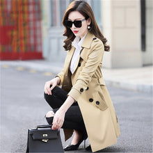 Load image into Gallery viewer, Winter/Spring Coat 6XL   New Spring Autumn Women's Korean Windbreaker Female Large Size