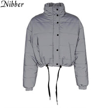 Load image into Gallery viewer, Winter/Spring Coat Nibber Winter Fashion  Reflective Short Warm Women Coat Jackets