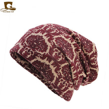 Load image into Gallery viewer, Ponytail Beanie Hat Warm jersey Slouch Beanie Hats