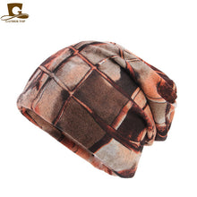 Load image into Gallery viewer, Ponytail Beanie Hat Warm jersey Slouch Beanie Hats