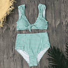 Load image into Gallery viewer, Padded Swimwear 2019 Sexy High Waist Bikini Swimwear Women Swimsuit