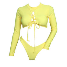 Load image into Gallery viewer, Padded Swimwear Summer Leisure Fashion Beach Strappy Women Set Hot Sale F