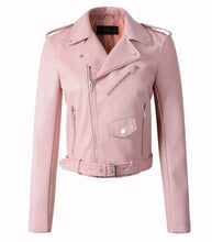Load image into Gallery viewer, Leather Jackets New Arrival 2019 brand Winter Autumn Motorcycle