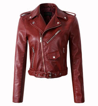 Load image into Gallery viewer, Leather Jackets New Arrival 2019 brand Winter Autumn Motorcycle