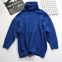 Load image into Gallery viewer, Oversized Sweater 2019 Winter Women Turtleneck Oversized Sweaters