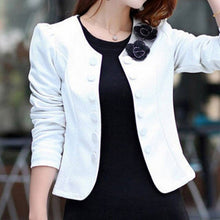 Load image into Gallery viewer, Floral Spring Jacket  Women Spring Autumn Fashion Blazer