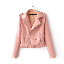 Load image into Gallery viewer, Leather Jackets 2019 Lika Rulla New Spring Fashion Good Quality Ladies Basic Street