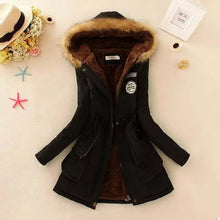 Load image into Gallery viewer, Lambs wool Coat Cotton Winter Jacket Women Thicken