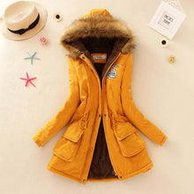 Load image into Gallery viewer, Lambs wool Coat Cotton Winter Jacket Women Thicken