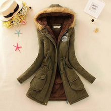 Load image into Gallery viewer, Lambs wool Coat Cotton Winter Jacket Women Thicken