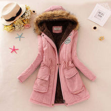 Load image into Gallery viewer, Lambs wool Coat Cotton Winter Jacket Women Thicken