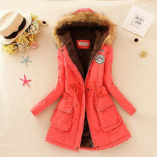 Load image into Gallery viewer, Lambs wool Coat Cotton Winter Jacket Women Thicken