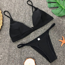 Load image into Gallery viewer, Padded Swimwear 2019 New Women Bikinis Push-Up Padded Bra