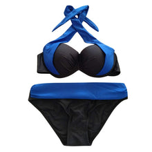 Load image into Gallery viewer, Padded Swimwear 2019 New Women Swimsuit Push Up Padded Bra Bandeau