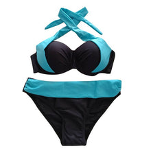 Load image into Gallery viewer, Padded Swimwear 2019 New Women Swimsuit Push Up Padded Bra Bandeau