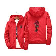 Load image into Gallery viewer, Floral Spring Jacket Women Basic Jackets 2019 Spring Women Hooded