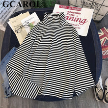 Load image into Gallery viewer, Oversized Sweater Fall Winter Pinstripe Striped Shirt