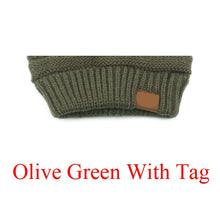 Load image into Gallery viewer, Ponytail Beanie Hat Fashion Ponytail Beanie Women Stretch Knitted Crochet Beanies