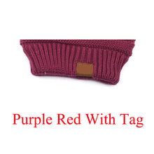 Load image into Gallery viewer, Ponytail Beanie Hat Fashion Ponytail Beanie Women Stretch Knitted Crochet Beanies