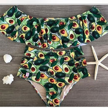 Load image into Gallery viewer, Padded Swimwear 2019 New Sexy High Waist Bikini Swimwear Women Swimsuit