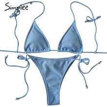 Load image into Gallery viewer, Padded Swimwear Simple Push up padded summer beach wear bodysuit