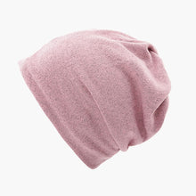 Load image into Gallery viewer, Ponytail Beanie Hat Multifunction Knitted Hat Female Casual Plain Bonnet