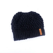 Load image into Gallery viewer, Ponytail Beanie Hat New Womens Warm