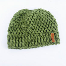 Load image into Gallery viewer, Ponytail Beanie Hat New Womens Warm