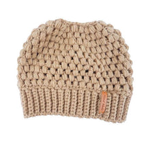 Load image into Gallery viewer, Ponytail Beanie Hat New Womens Warm