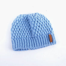 Load image into Gallery viewer, Ponytail Beanie Hat New Womens Warm