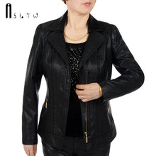 Load image into Gallery viewer, Leather Jackets XL-6XL   New Fashion Plus Size Solid Zipper