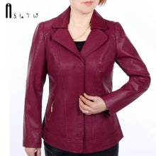 Load image into Gallery viewer, Leather Jackets XL-6XL   New Fashion Plus Size Solid Zipper