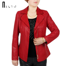 Load image into Gallery viewer, Leather Jackets XL-6XL   New Fashion Plus Size Solid Zipper