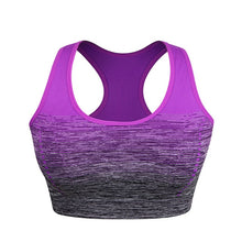 Load image into Gallery viewer, Seamless Bra  Gradient High Stretch Sports Bra