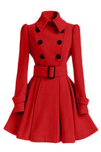 Load image into Gallery viewer, Winter/Spring Coat Fashion Spring Casual Winter Woolen Coat Women Skirt