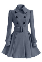 Load image into Gallery viewer, Winter/Spring Coat Fashion Spring Casual Winter Woolen Coat Women Skirt