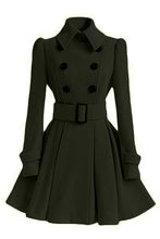 Load image into Gallery viewer, Winter/Spring Coat Fashion Spring Casual Winter Woolen Coat Women Skirt