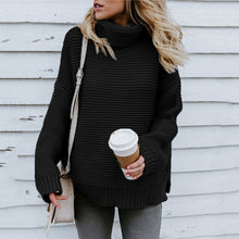 Load image into Gallery viewer, Oversized Sweater Casual Loose Autumn Winter Turtleneck Sweater