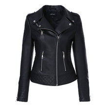 Load image into Gallery viewer, Leather Jackets 2019 Spring Women Leather Jacket  Leather