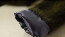 Load image into Gallery viewer, Lambs wool Coat Luxury Long Mink Cashmere Coat Women