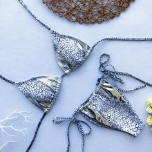Load image into Gallery viewer, Padded Swimwear  Triangle leopard bikinis 2019