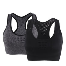 Load image into Gallery viewer, Seamless Bra Top Athletic Running Racerback Sports Bra