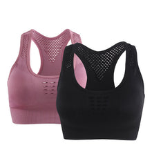 Load image into Gallery viewer, Seamless Bra Top Athletic Running Racerback Sports Bra