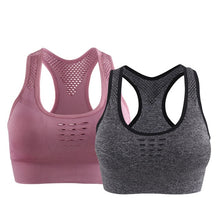 Load image into Gallery viewer, Seamless Bra Top Athletic Running Racerback Sports Bra
