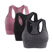 Load image into Gallery viewer, Seamless Bra Top Athletic Running Racerback Sports Bra